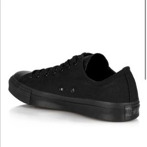 All black converse